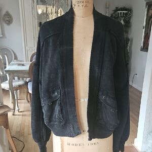 Free People Black Jacket
